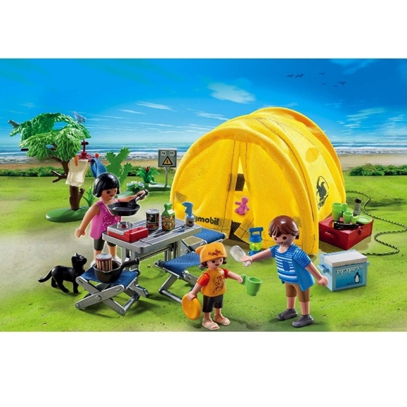 LAST 1 Playmobil Family Camping Trip Coloring Book - Picture 2 of 6